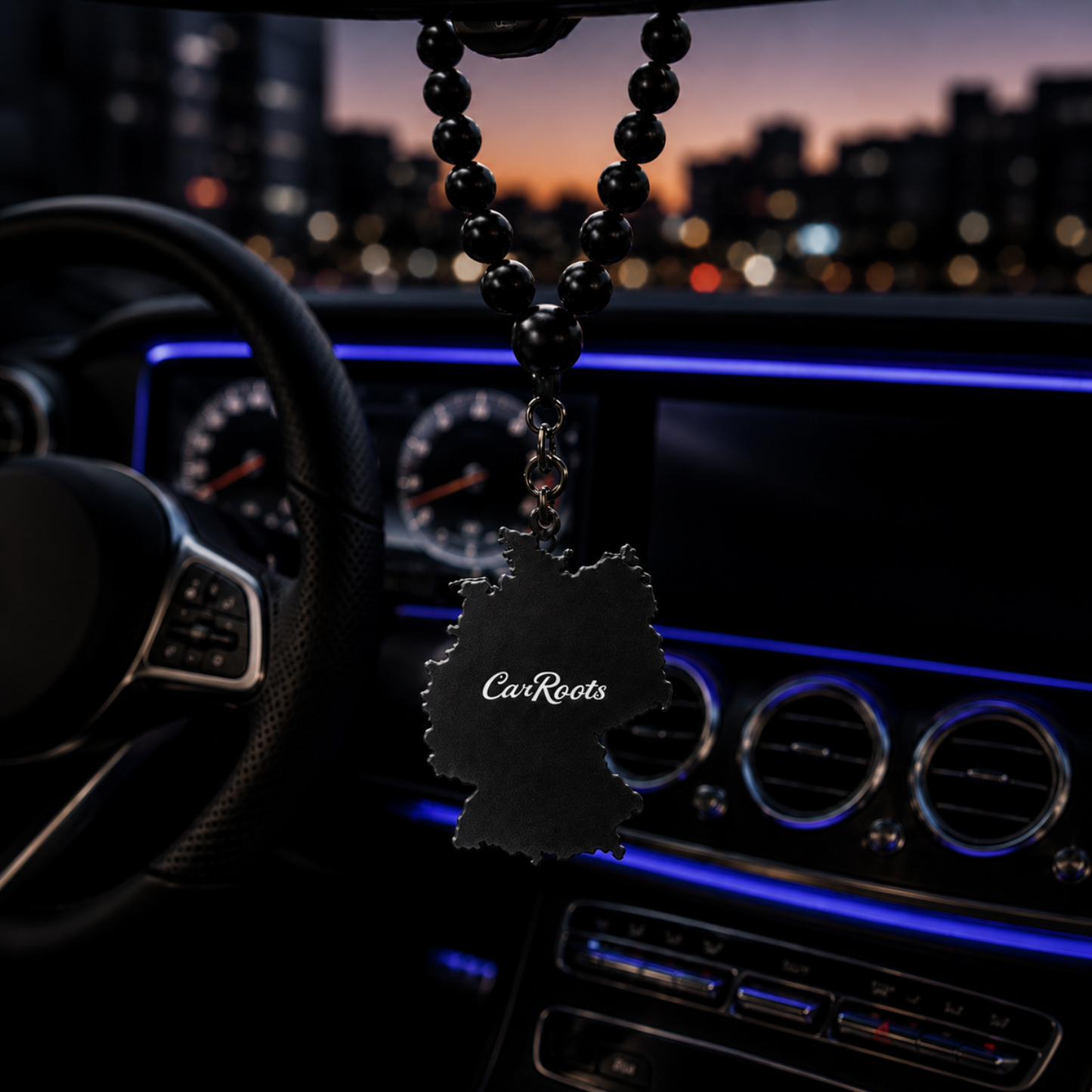 Germany Pearl Necklace - Car Rearview Mirror Pendant
