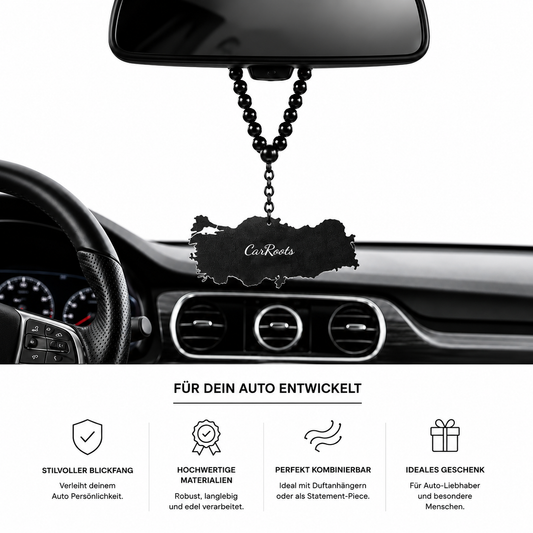 Türkei Auto Perlenkette für dein Auto Innenspiegel 🇹🇷✨
