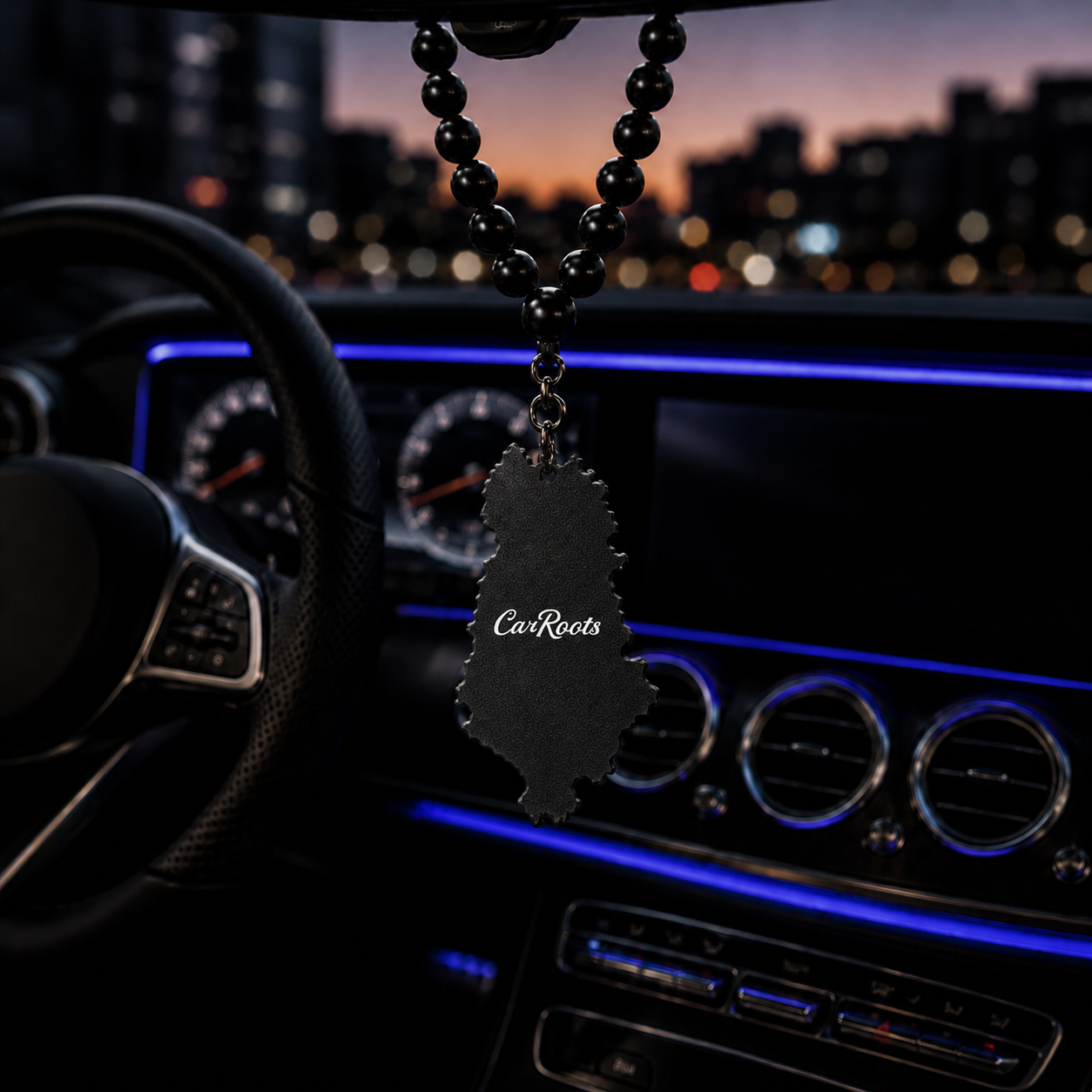 Albania Pearl Necklace – Car Rearview Mirror Hanging Ornament